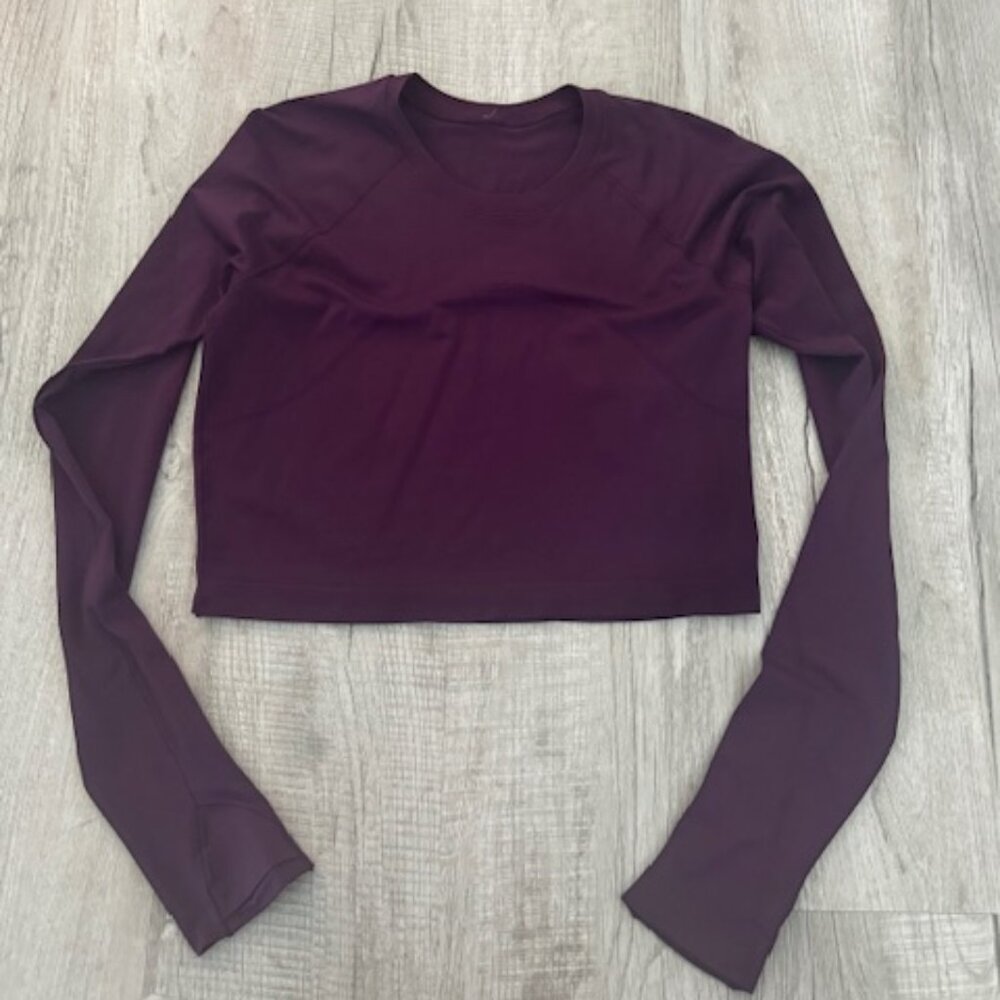 Lululemon Swiftly Tech Crop Top - Size 10